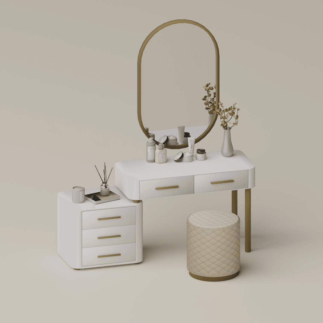 Туалетный столик White Vanity Set